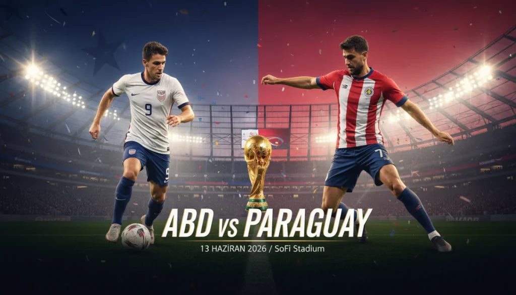 SoFi Stadyumu’nda Kritik Gece: ABD ile Paraguay Düellosu