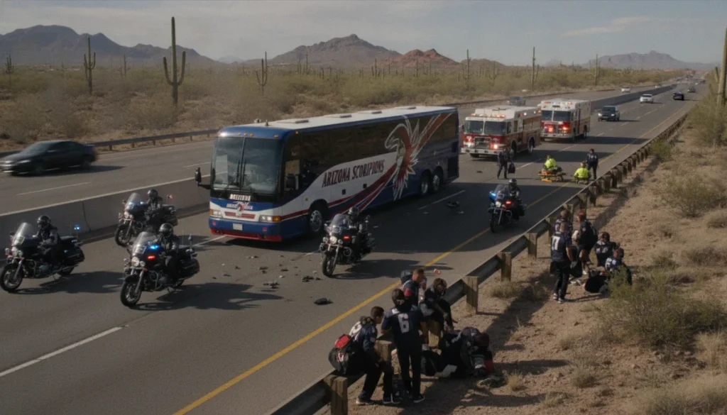 Ay-Yıldızlıların Arizona Yolculuğunda Kaza Şoku